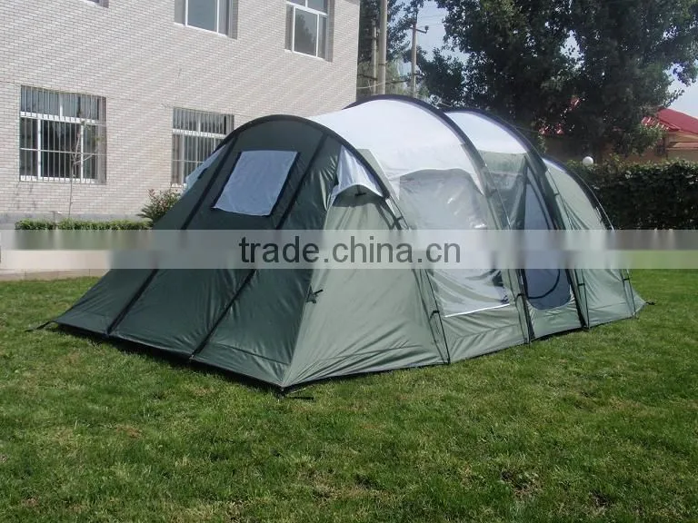 Fiberglass Pole Material and Double Layers camping tent