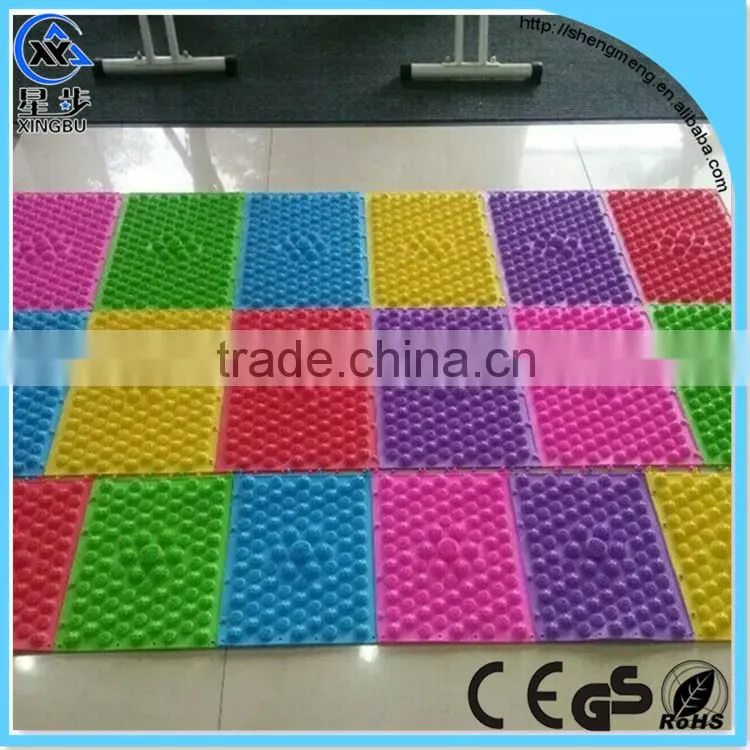 Health care pain relief acupressure body foot massage mat for blood circulation