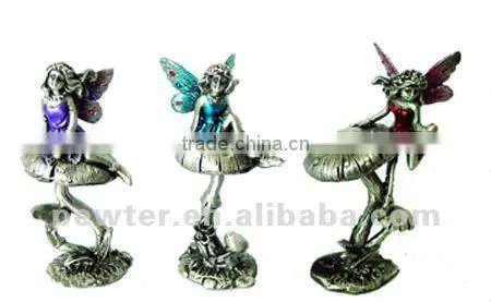 2012 crafts baby fairy on mushroom