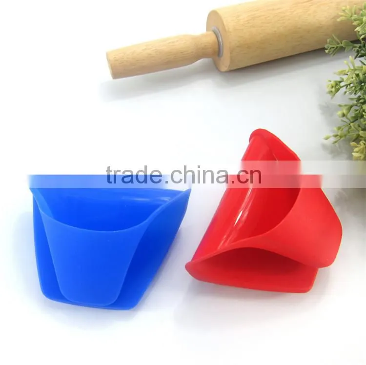 Kitchen Cooking Glove Silicone Oven Gloves With Fingers Non-slip Baking Gloves Cooking Microwave Oven Mitt