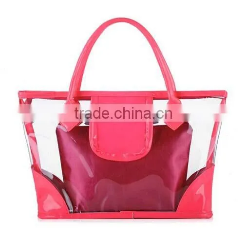 2014 Cartoon color nylon handbag