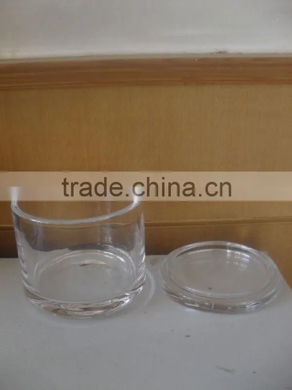 Crystal Glass Jar