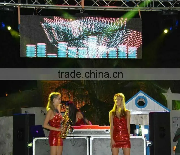 supply stage rental Indoor Full Color P10 led display