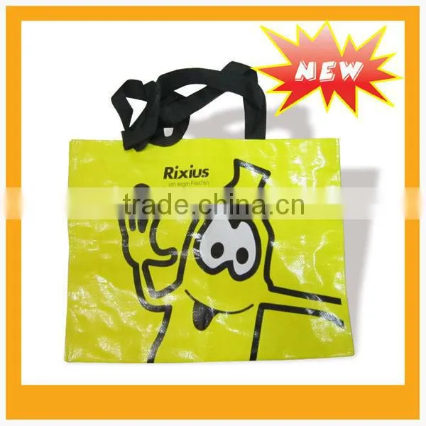 hot sale polyester pp woven shopping bag