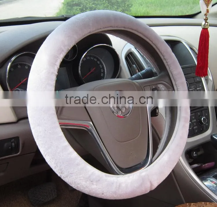 Cotton steering wheel covers/fluffy steering wheel cover