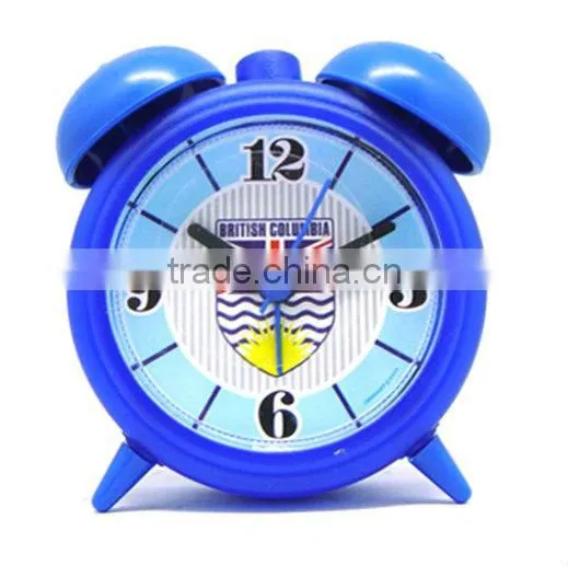 2013 new products metal desk/table twin bell /double bell alarm clock for promotion/retail