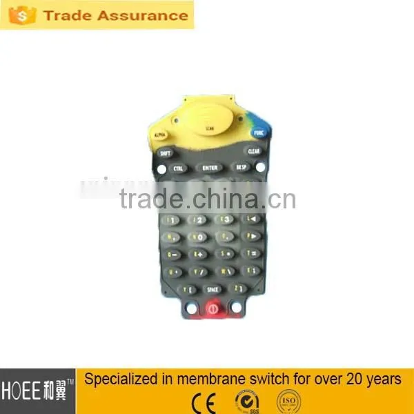 high quality custom silicone rubber keypad for remote