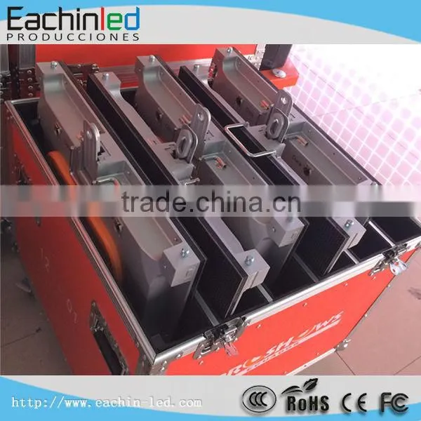 high resolution Indoor P10 stage video screen panel for rental