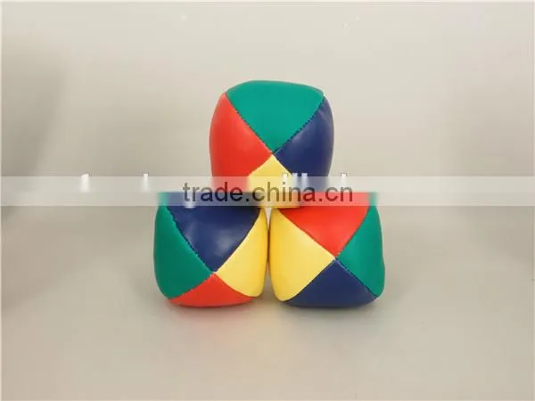 cheap mini PVC/PU customize high quality hacky sack juggling ball promotion gift for kids play sand filled balls