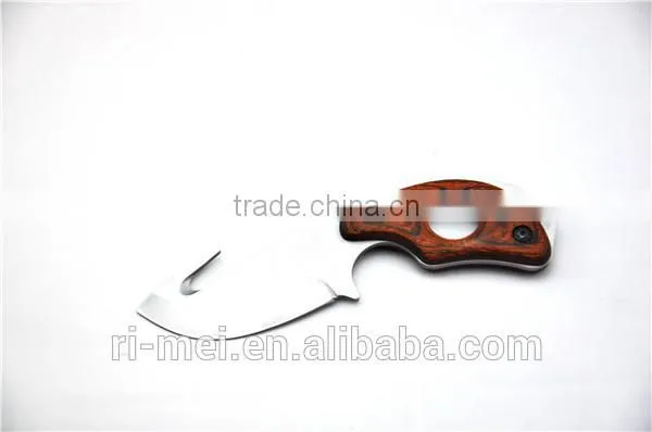 Stainless steel pocket knife hunting and survival knife