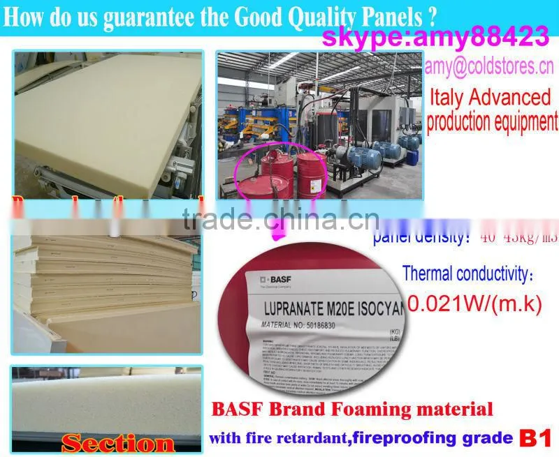 cold chamber for fruits & vegetables (2~6 degree C)