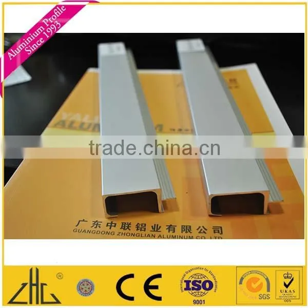 Wow!! Sliding door wardrobe aluminium profile manufacturer,aluminium G handle C channel,6063T5 wardrobe closet aluminium profile