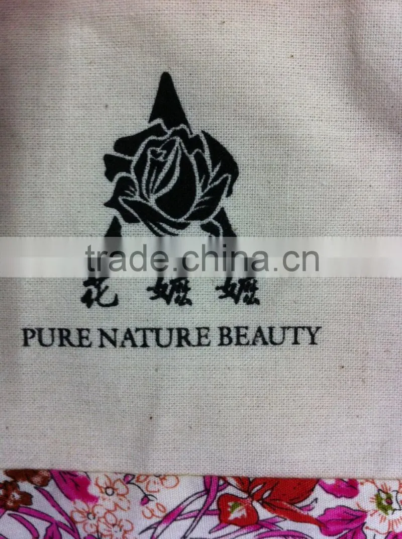 Wholesale Plain Standard Size Promotional Organic Muslin Cotton Drawstring Bag