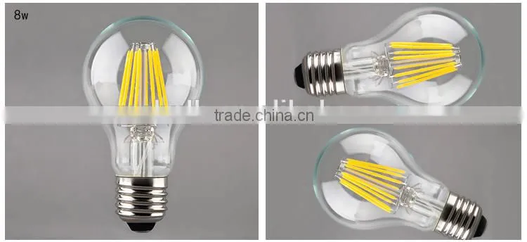 2000k-6300k PF>0.5 SMD 2years garanty e27 a60 led lamp chinese led bulb light, filament leb bulb, led flame shaped light bulb