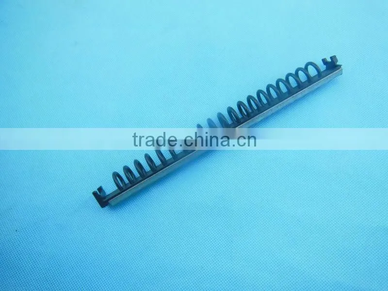plastic clips/paper ring binder pull open/Pu notebook ring mechanism for book file folder machanism