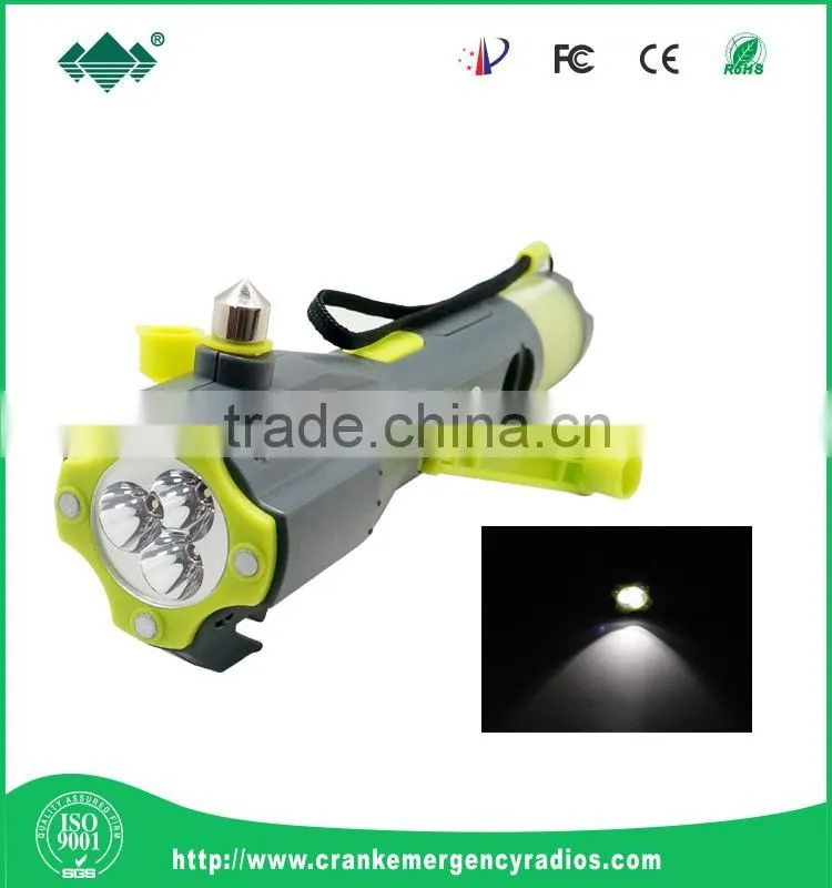 Emergency multi-function safety hammer withLED/SOS light,knife.magnet