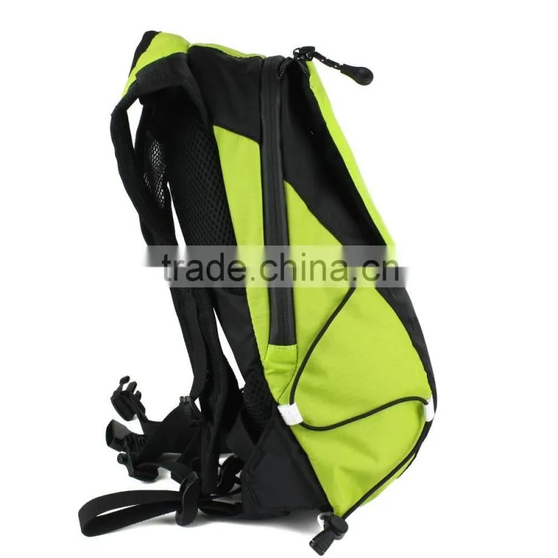 Bicycle bag with led flashlights waterproof bag pack accessories