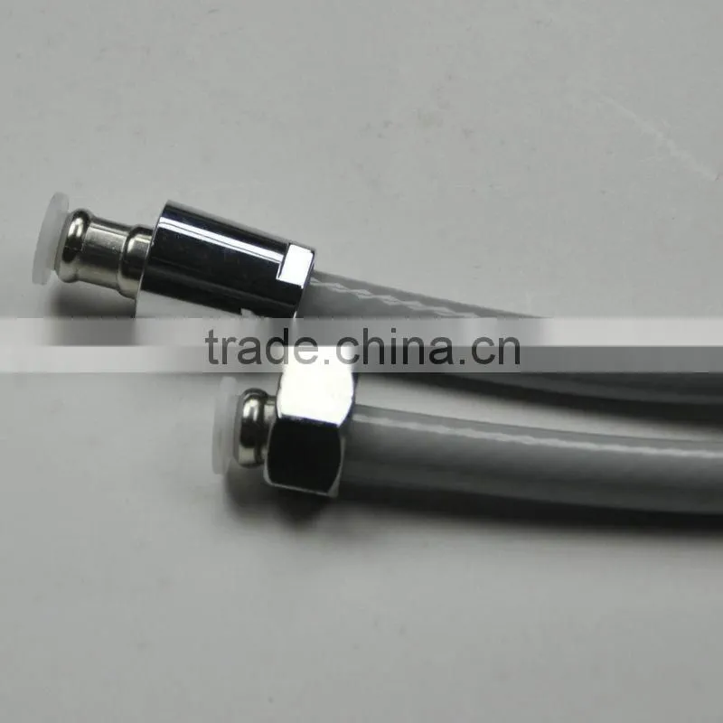 PVC grey shower hose