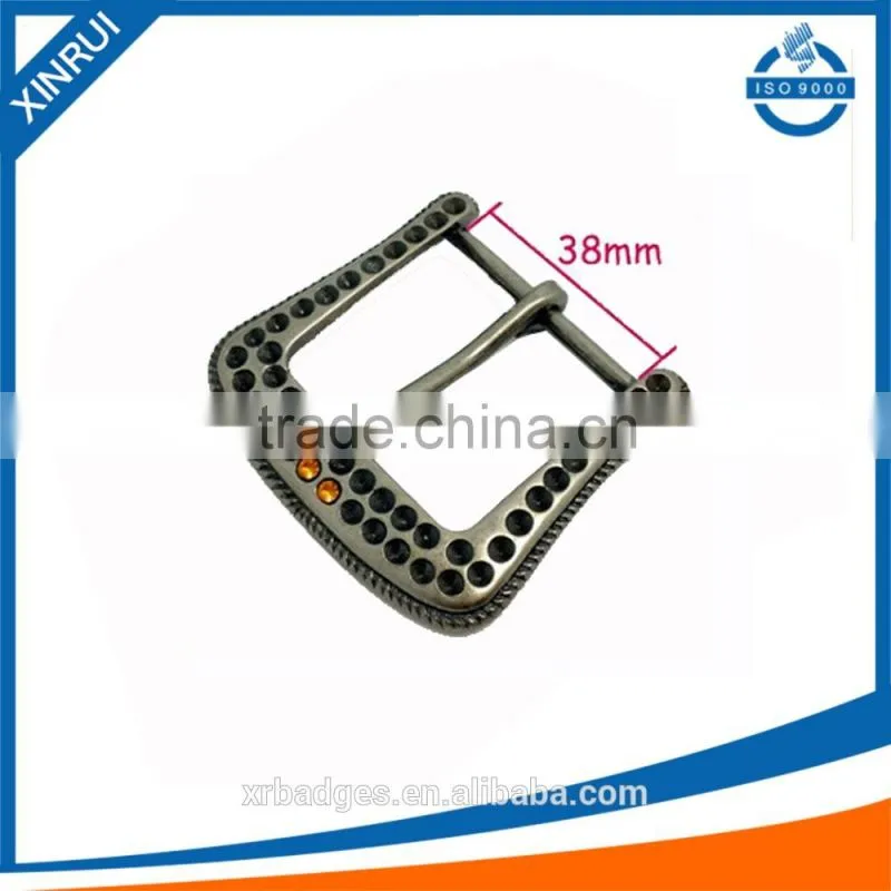 Custom logo zinc alloy belt buckels