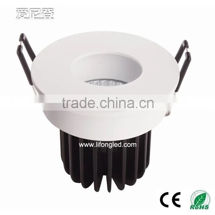 High quality 7W COB ceiling downlight,hotel downlight cutout 75mm