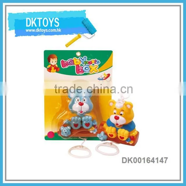 Newly Music Box Baby Bell Rattle Plastic Toy