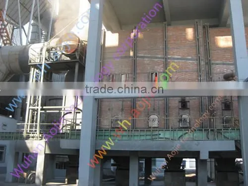 circulating fluidized bed with fluidized bed coating