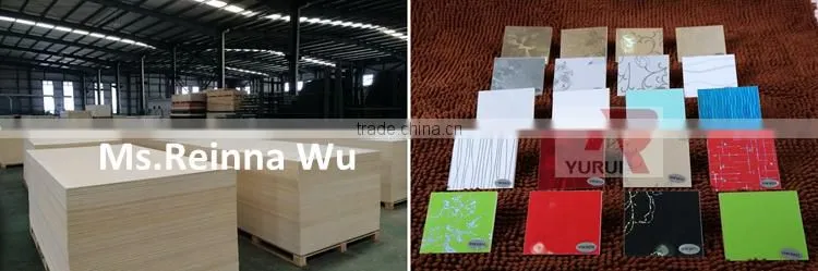 2016 hpl laminate mgo board melamine coated mgo board making machine production line