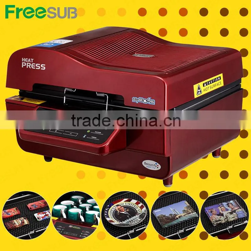 Sunmeta wholesale plastic blank sublimation heat press phone case (IP6)