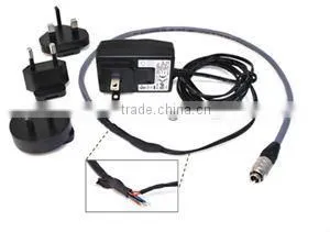 12V 1.5A (18W) Wall Mount Power Supply 8-pin Hirose HR25 GPIO Wiring Harness
