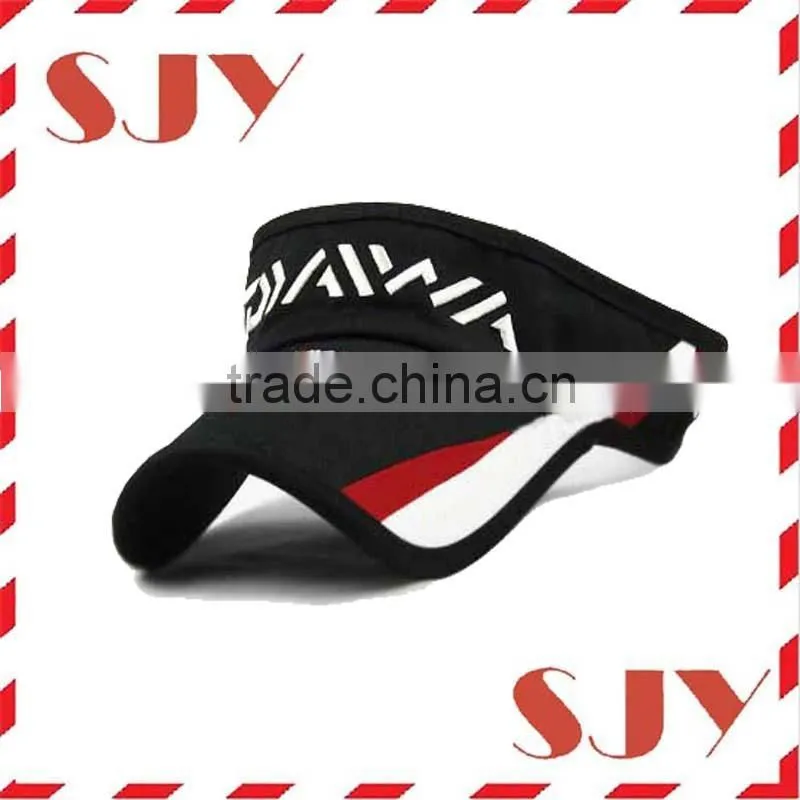 custom 3d embroidery sport korea visor hats