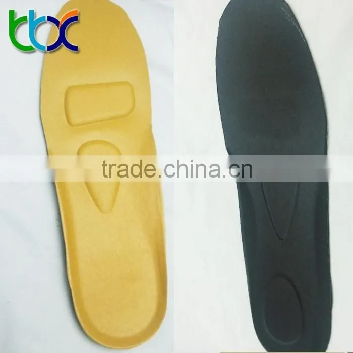 Comfort shoe heel protectors insoles for shoes foot arch support shoe pad insole fabric with hi-poly