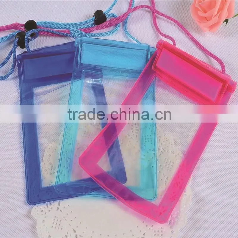 Custom 100% Seal PVC waterproof bag outdoor waterproof case for ipad