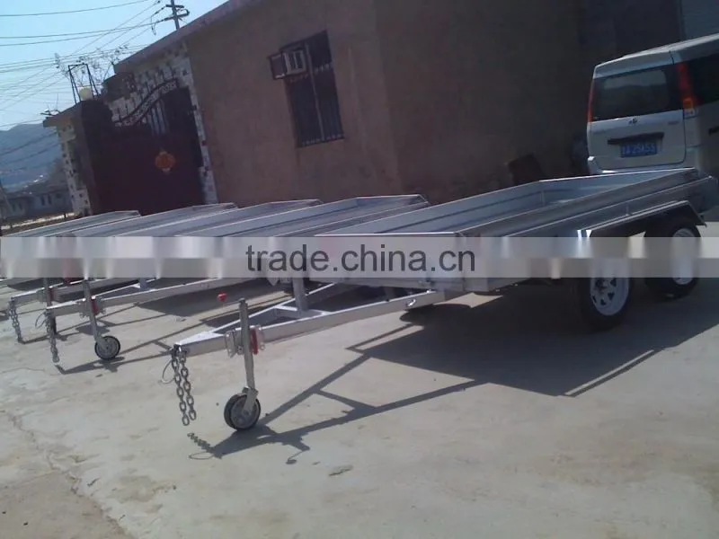 heavy duty tandem axle box trailer