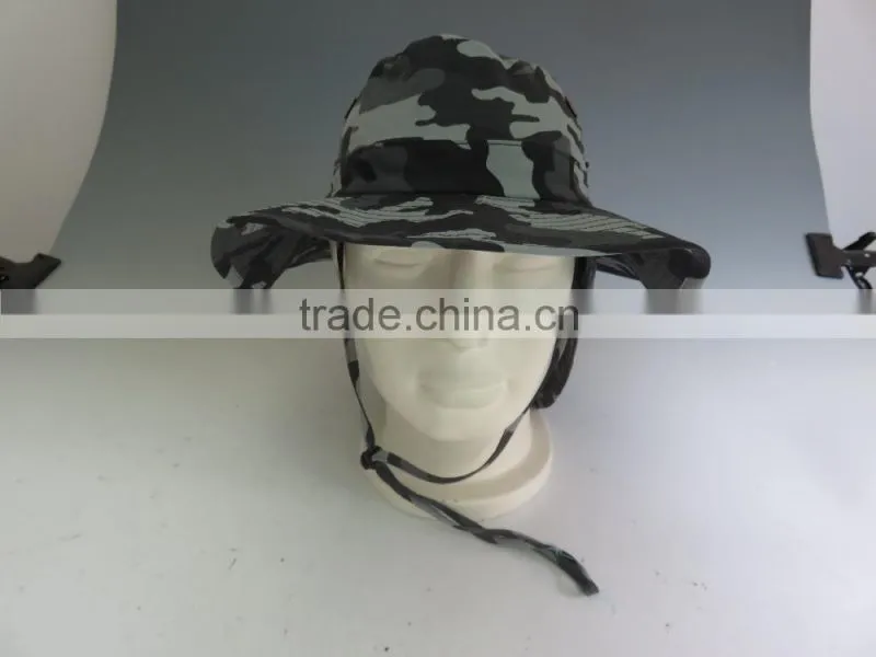 Custom Cheap Camouflage Bucket Hat