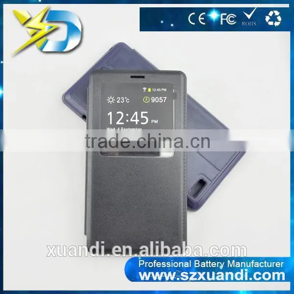 cell phone case window Phone cover Case for xuandi redmi note2 china factory