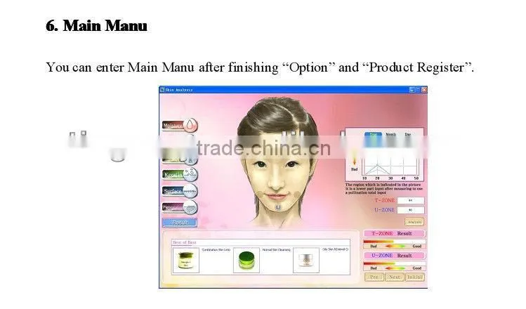 Wholesale skin analyzer machine