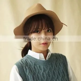 new hot product for 2015 floppy wool felt kid hat