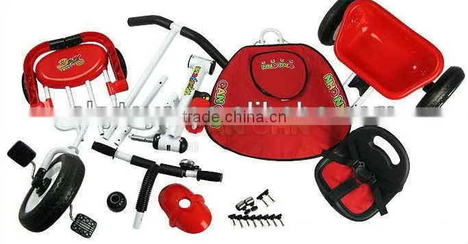 !2013 hot kid bicycle tricycle bike children car carrier walker baby toy tricycle trike with light and music tricycle