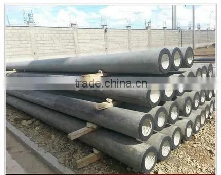Concrete electric pole/pile mast making machine and moulds/machine for making concrete pipe