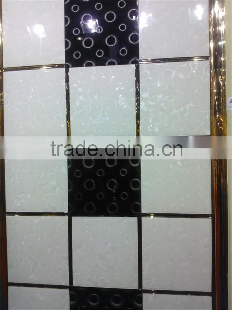 large phantom 3D colored pattern glass panels
