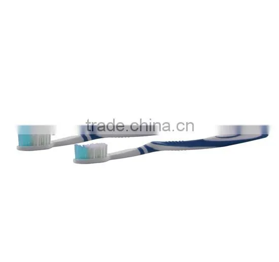 Hot Sale! Hotel disposable toothbrush! Hotel disposable dental kit! Hotel toothbrush with toothpaste!