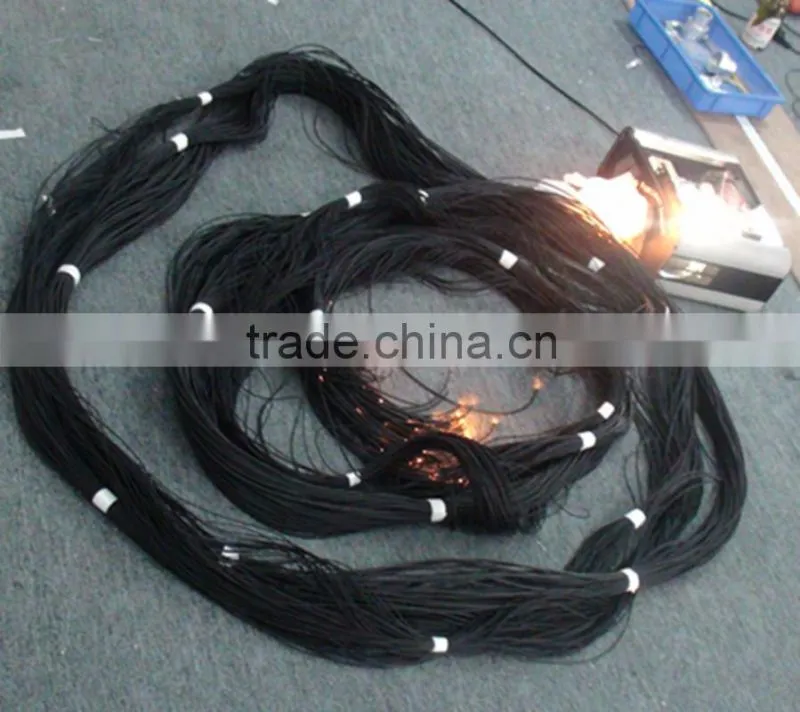 Fiber optic kits for ceiling decoration, fiber optic ceiling star lights for pool black fiber optic