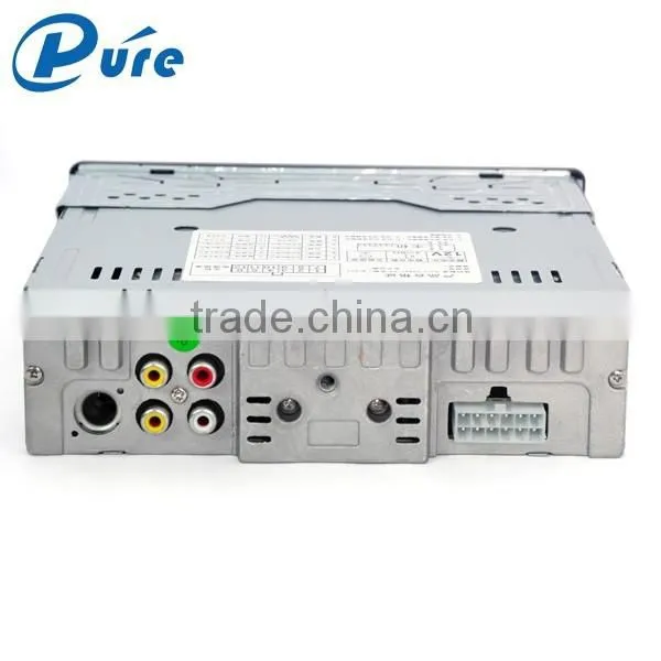 Single Din DVD Player Bluetooth DVD/VCD/CD/MP3/MP4/AVI Player with Color Screen