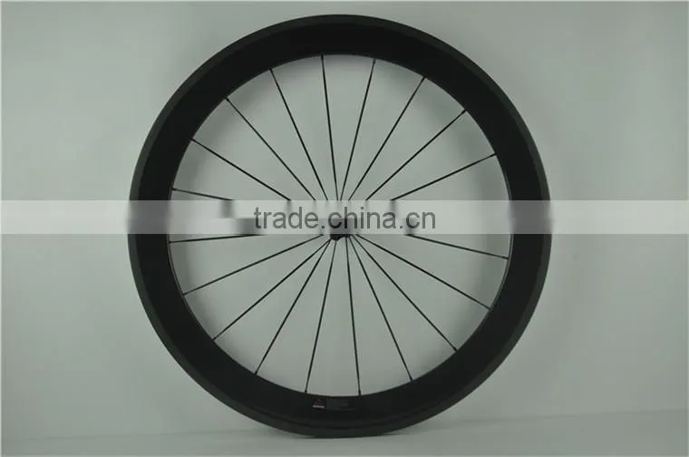 Bicycle wheel rims, tubular 60mm Depth 700c road bicycle full carbon rims
