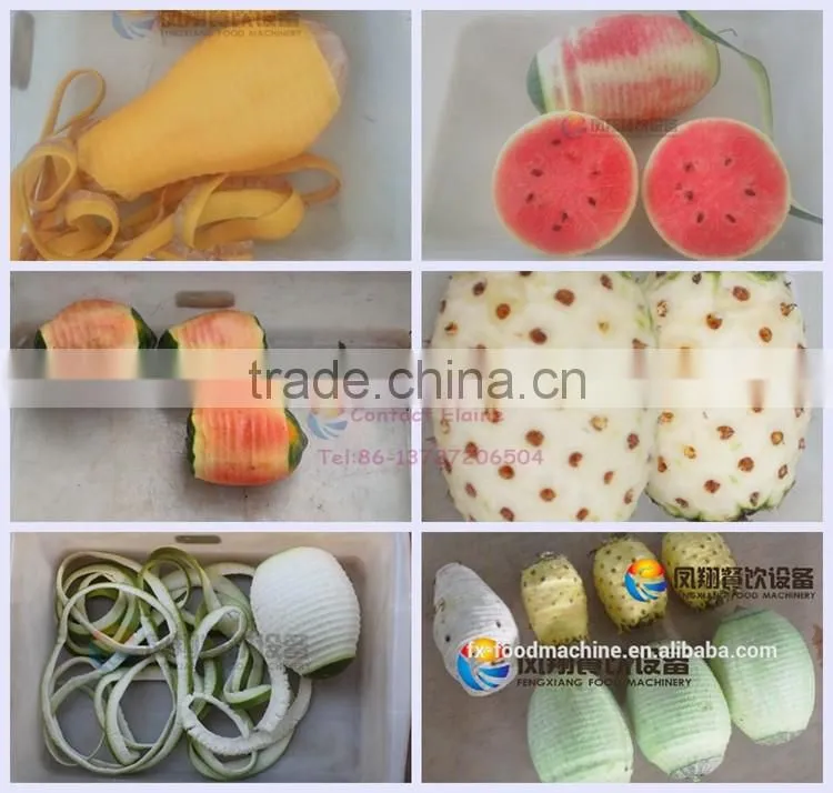 High Efficiency Pineapple/Grape fruit Skin Peeler Peeling Machine