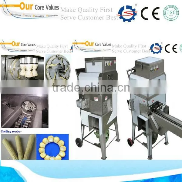 easy operated fresh sweet corn sheller