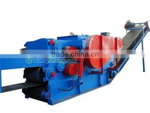 Screw plate-shaped chipping machine -wood chipper