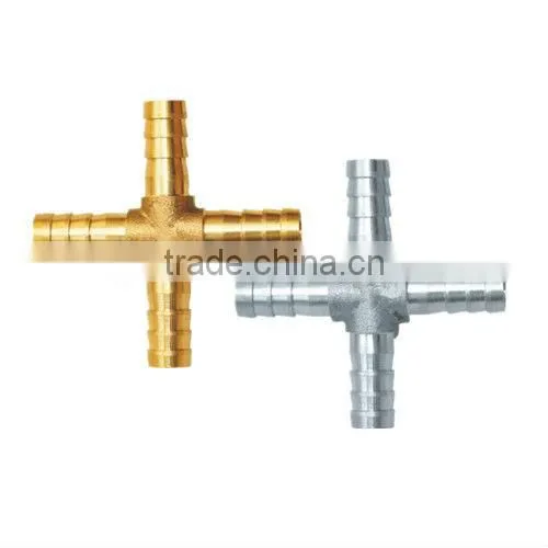 4 Way CNC Manufacturing Metric Cross Fitting