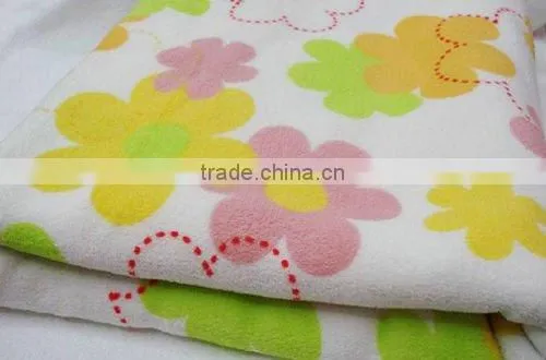 100% polyester flower coral fleece blanket with high quality and good price