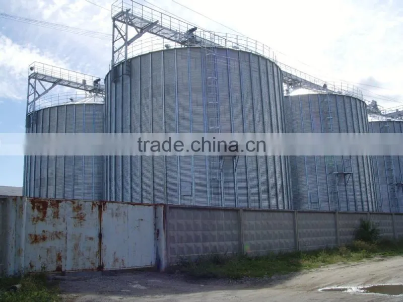 plastic storage steel structure building silo